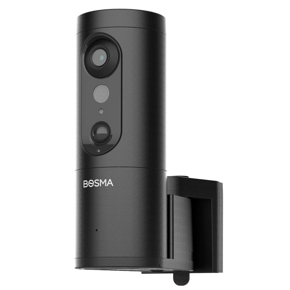 Bosma Wireless Outdoor Pan-and-Tilt Home Security Camera with Spotlight DI4101