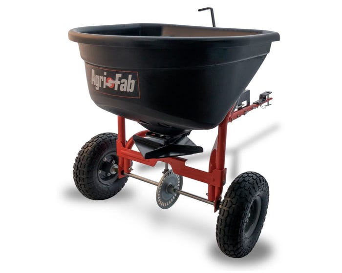 Agri-Fab 110 lb. Capacity Tow Behind Broadcast Spreader - 45-0527