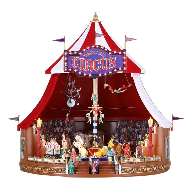 Mr Christmas 90th Anniversary Collection Animated amp Musical World x27 s Fair Big Top Circus