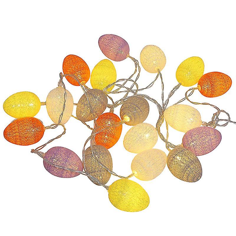 1 Set Easter Eggs String Light Led String Lights Easter Decoration (no Bettery)