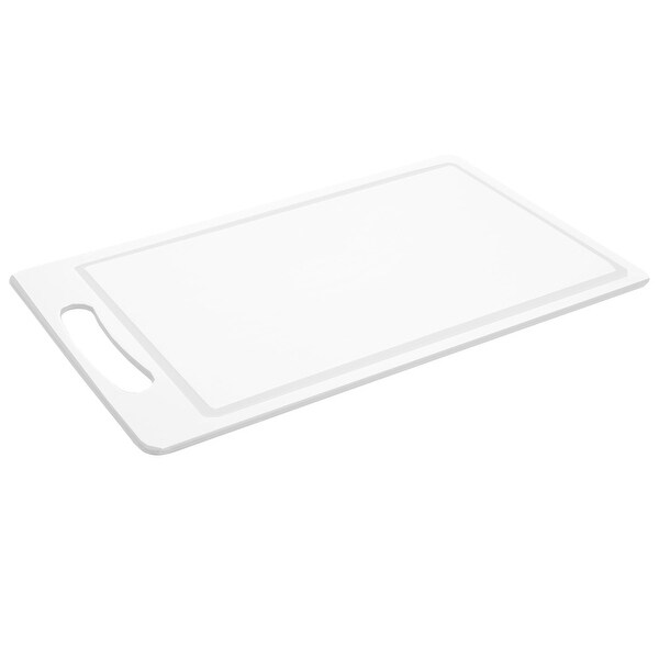 YBM Home Plastic Cutting Board for Chopping and Slicing Meats and Vegetables 16x10， BA192