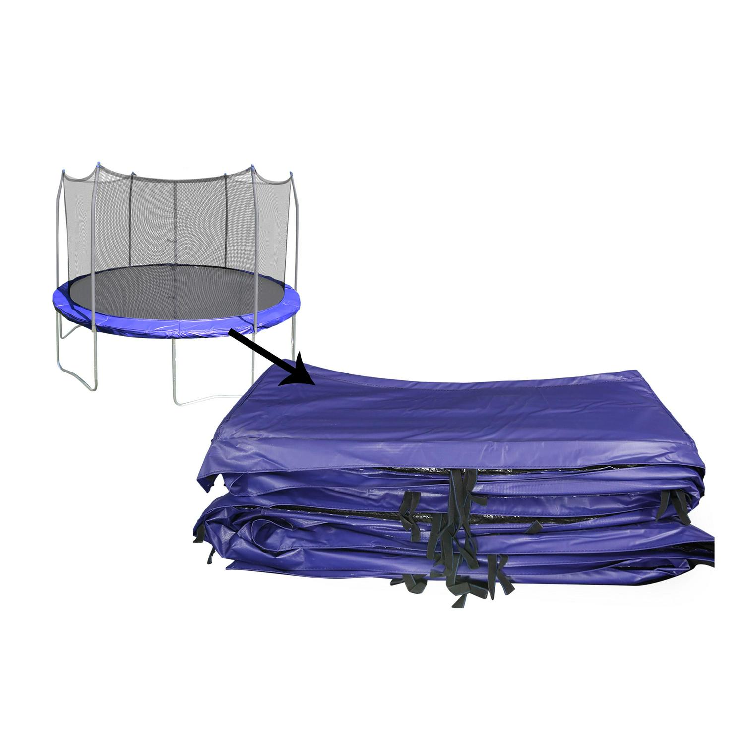 Skywalker Trampolines 15and#8242; Round Spring Pad， Blue