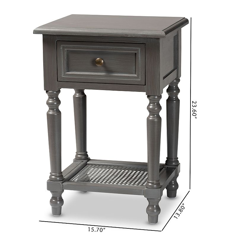 Baxton Studio Sheldon End Table