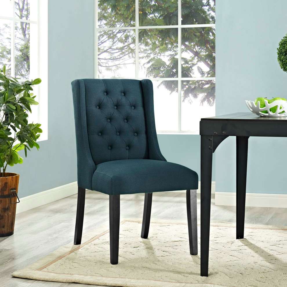 Baronet Button Tufted Dining Chair   Contemporary   Dining Chairs   by Modway  Houzz