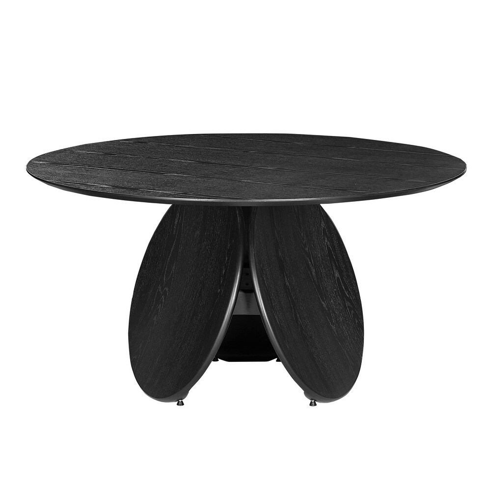 Emil Oak Round Dining Table   N/A