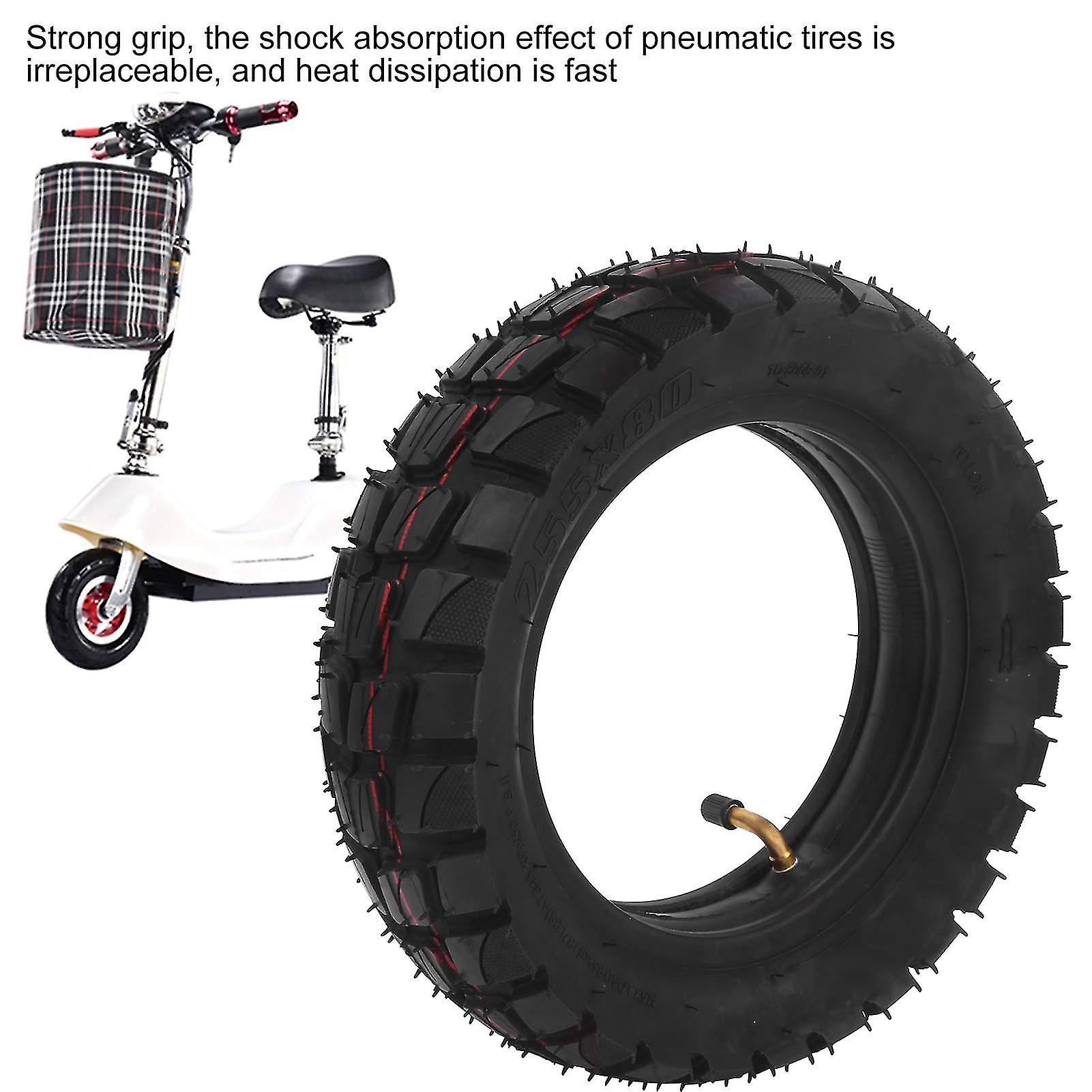 255x80 Tire Inner Tube Outer Tyre For Electric Scooter 10x Dualtron Kugoo M4 Upgrade 10 Inch Off Ro