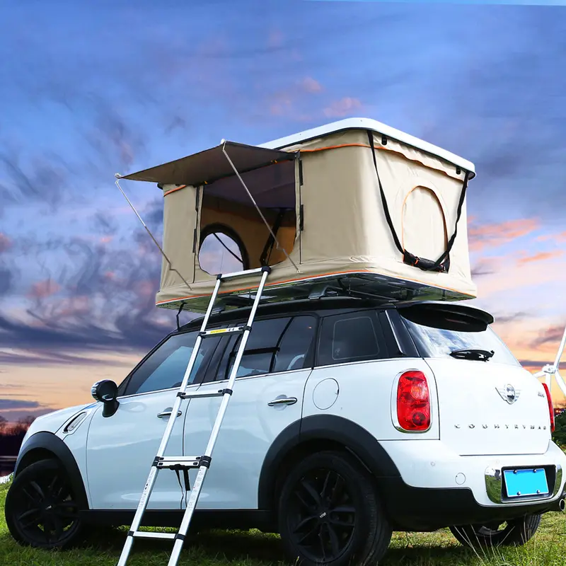 Suv Aluminium Waterproof Foldable Family Outdoor Quick Open Camping Car Roof Top Tent