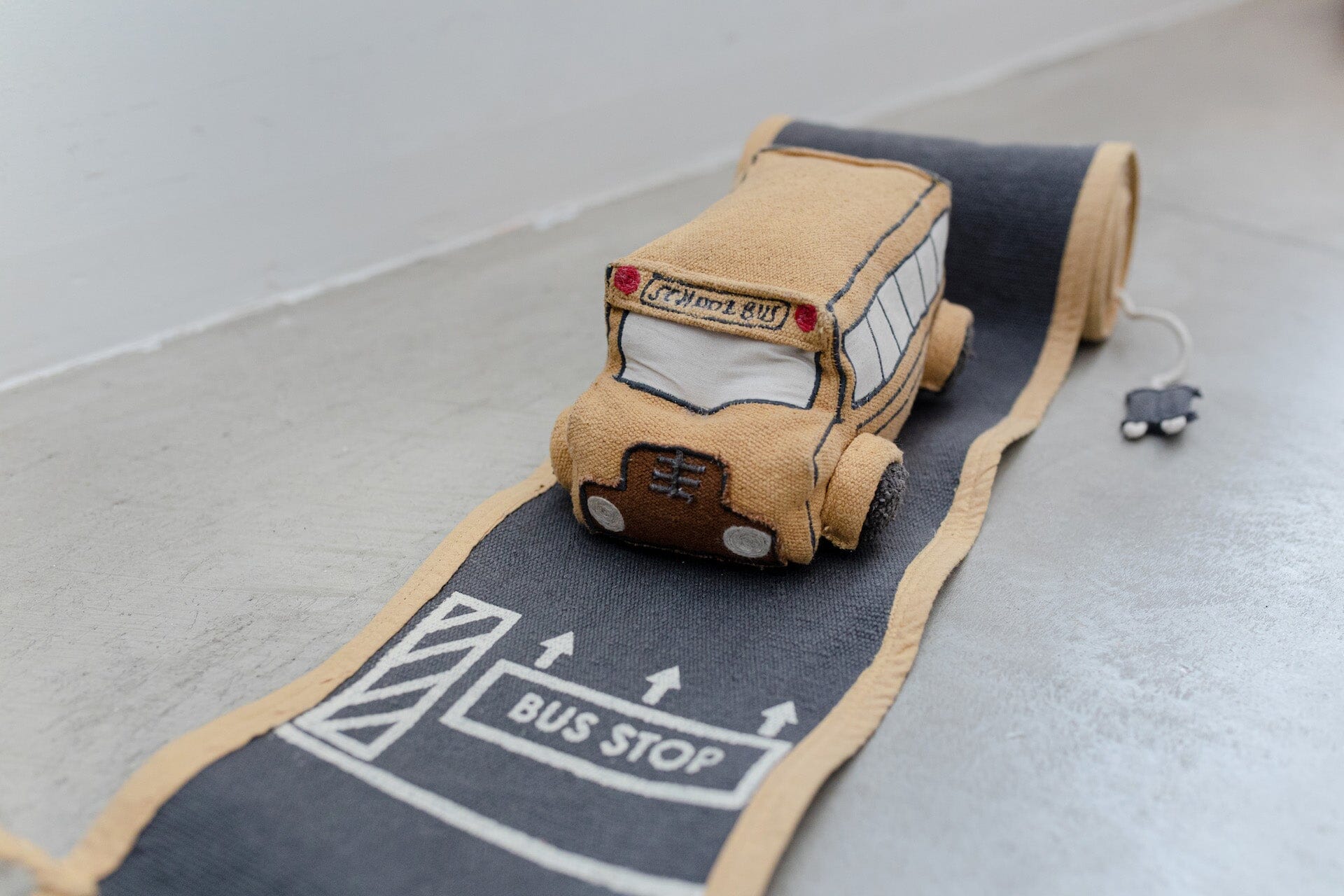 Lorena Canals Soft Toy - Ride & Roll School Bus