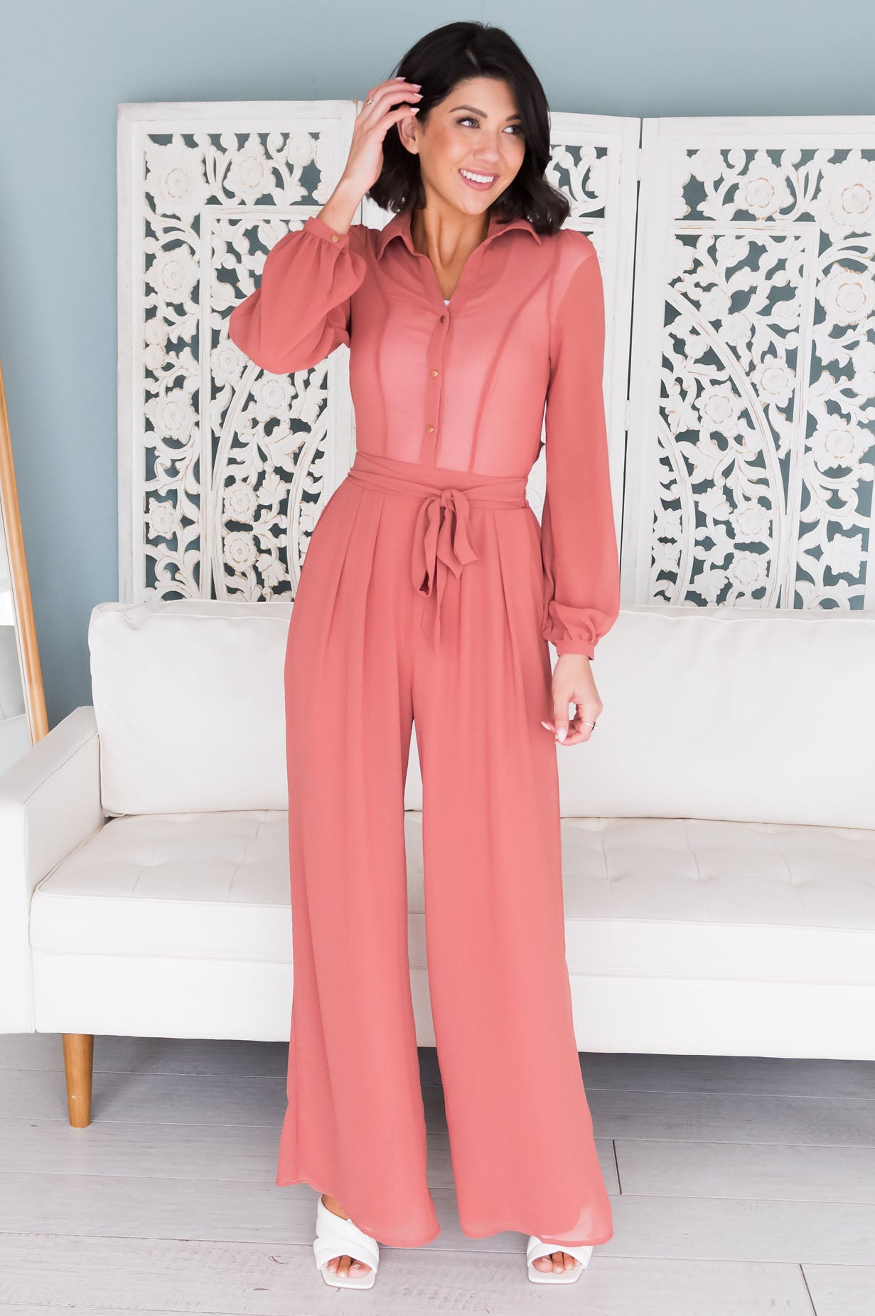 The Ivanka Modest Jumpsuit