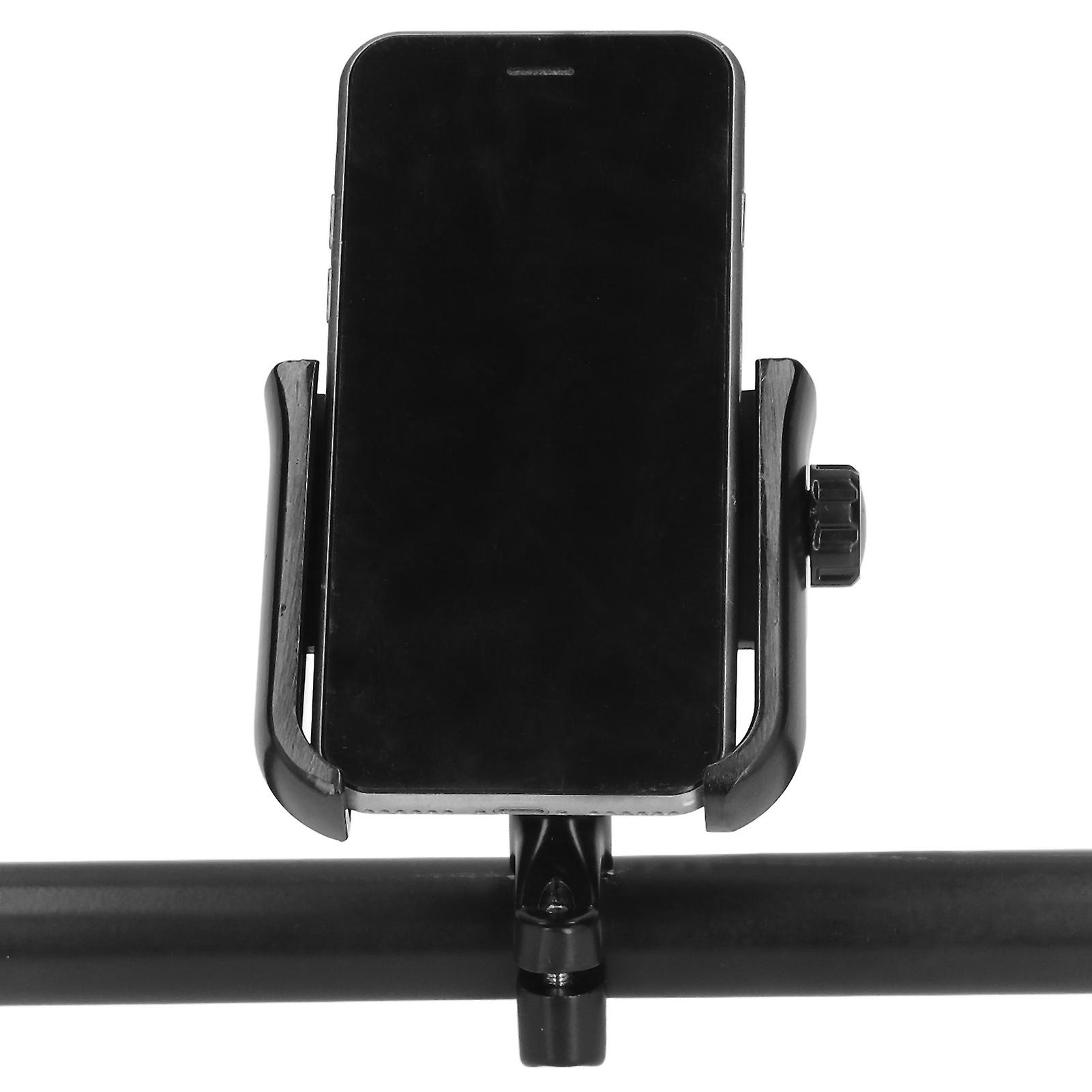 Motorcycle Handlebar Phone Holder Stand Mount Adjustable Aluminum Alloy Universal For Motorbike Atv Utv