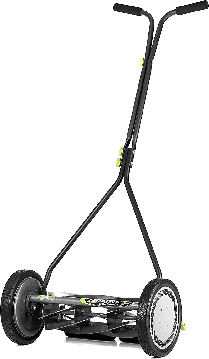 Earthwise 1715-16EW 16-Inch 7-Blade Push Reel Lawn Mower， Grey