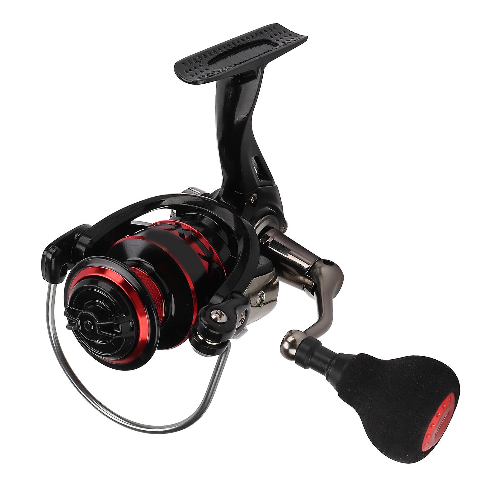 Metal Spinning Fishing Reel Cnc With Eva Grip Metal Rocker Arm Long Throw Fishing Line Wheelfs2000