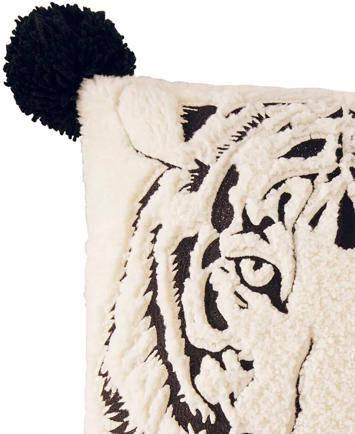 Betsey Johnson Betseys Tiger Decorative Pillow  20 x 20