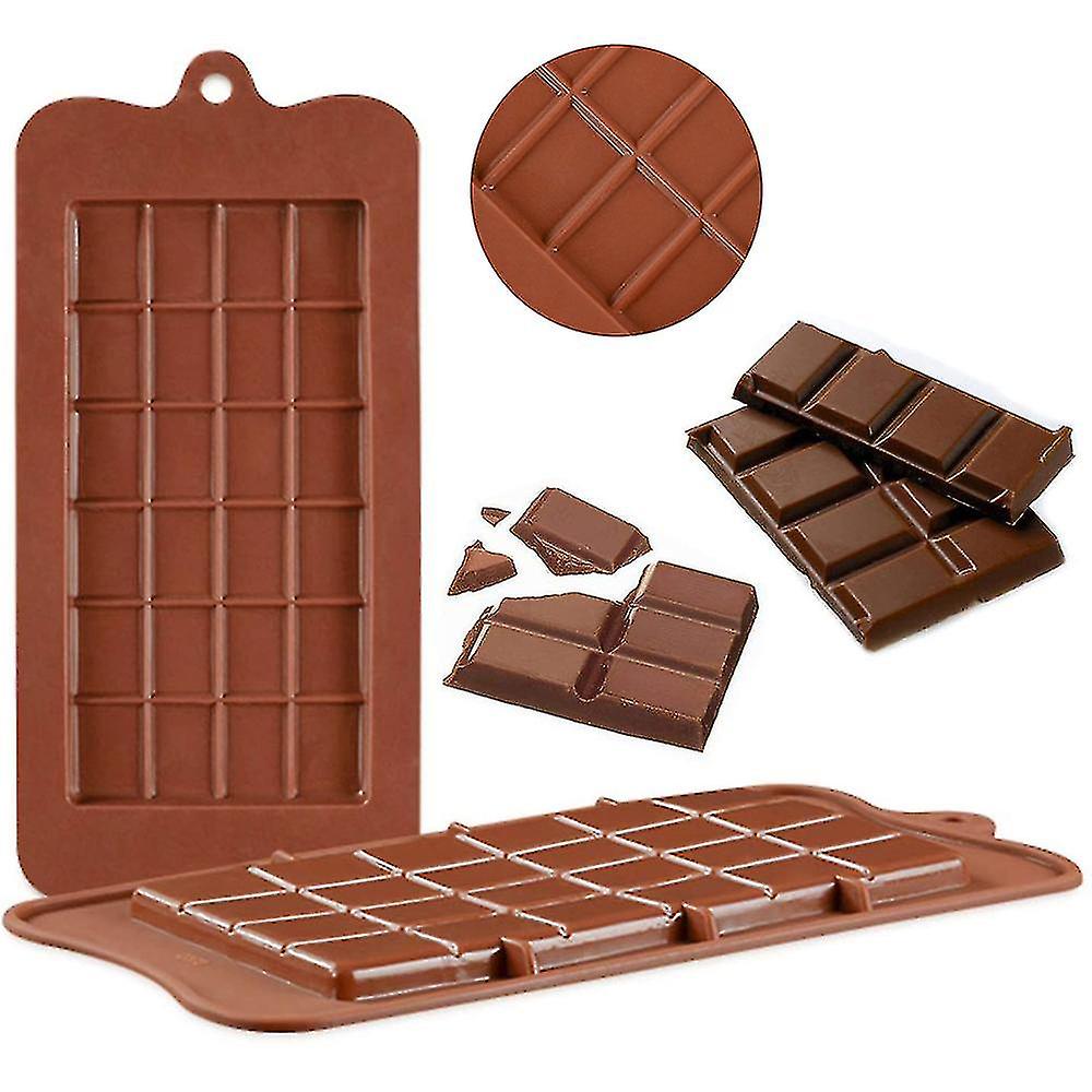 3pcs Silicone Chocolate Candy Molds