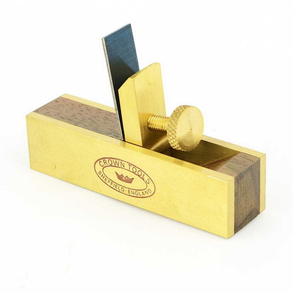 Crown Tools MPS Miniature Rosewood   Brass Scraper...