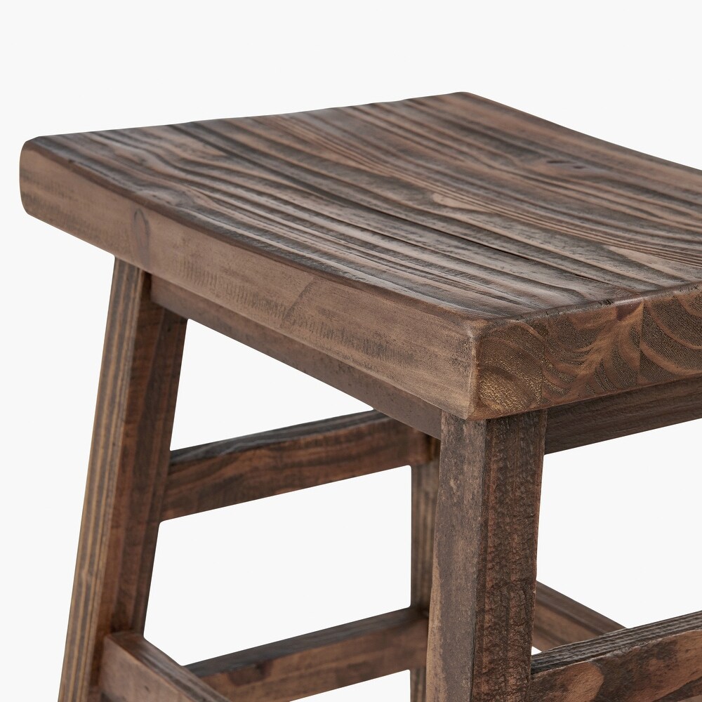 Carbon Loft Lawrence Reclaimed Wood Dining Stool