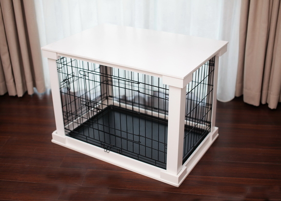 Zoovilla PTH0231720100 Cage with Crate Cover  Whit...