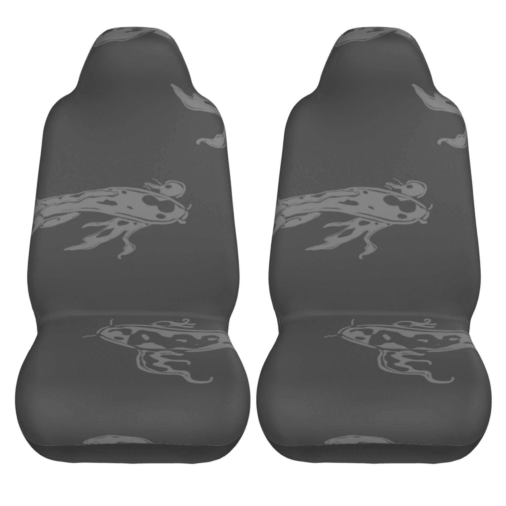 ZICANCN Car Seat Covers Front Seats Only，Lucky Carp Pattern Automotive Seat Covers Protectors for Cars Trucks Suv 2 Pack