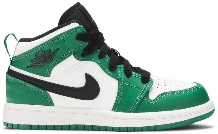 Air Jordan 1 Mid SE PS 'Pine Green' BQ6932-301