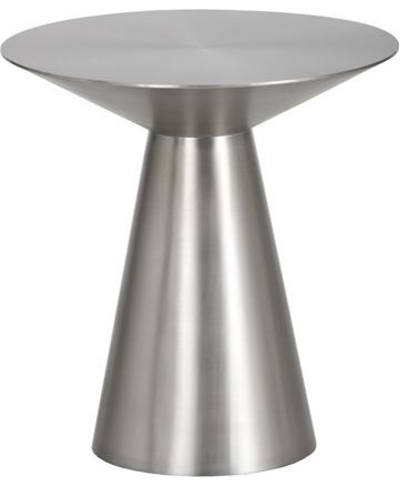 Sunpan Ikon Carmel Side Table   Stainless Steel   Contemporary   Side Tables And End Tables   by Unlimited Furniture Group  Houzz