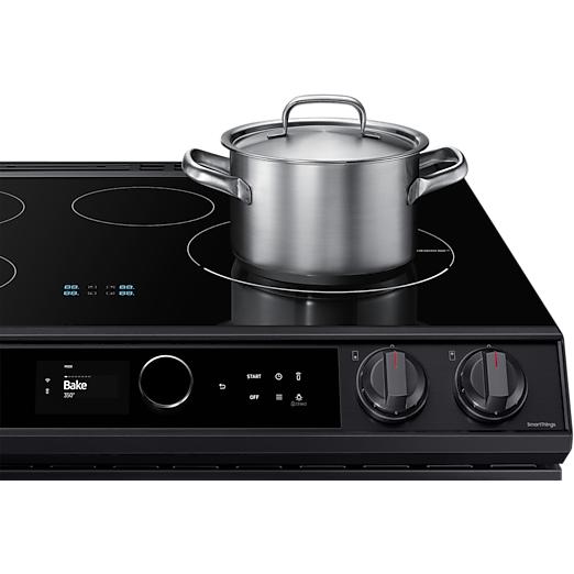  30-inch Slide-in Electric Induction Range with WI-FI Connect NE63T8911SG/AC