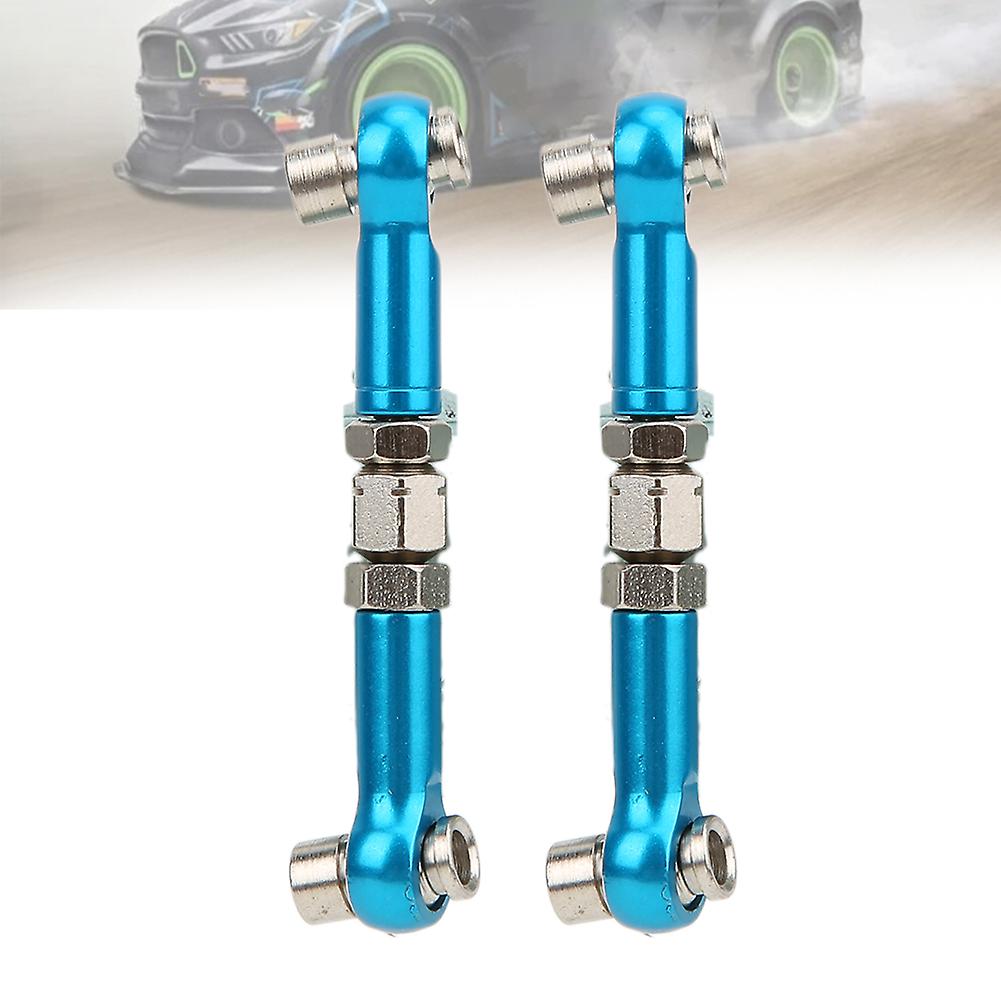 Rc Steering Linkage Rod Front Rear Servo Linkage For Hpi Rs4 Sport 3 1/10 Upgrade Accessoriesblue 113696b