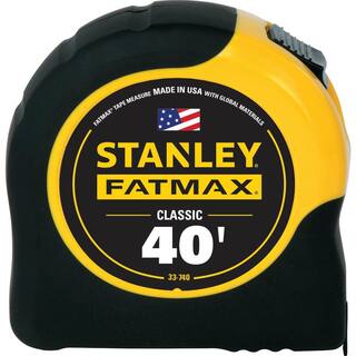 Stanley FATMAX 40 ft. x 1-14 in. Tape Measure 33-740L