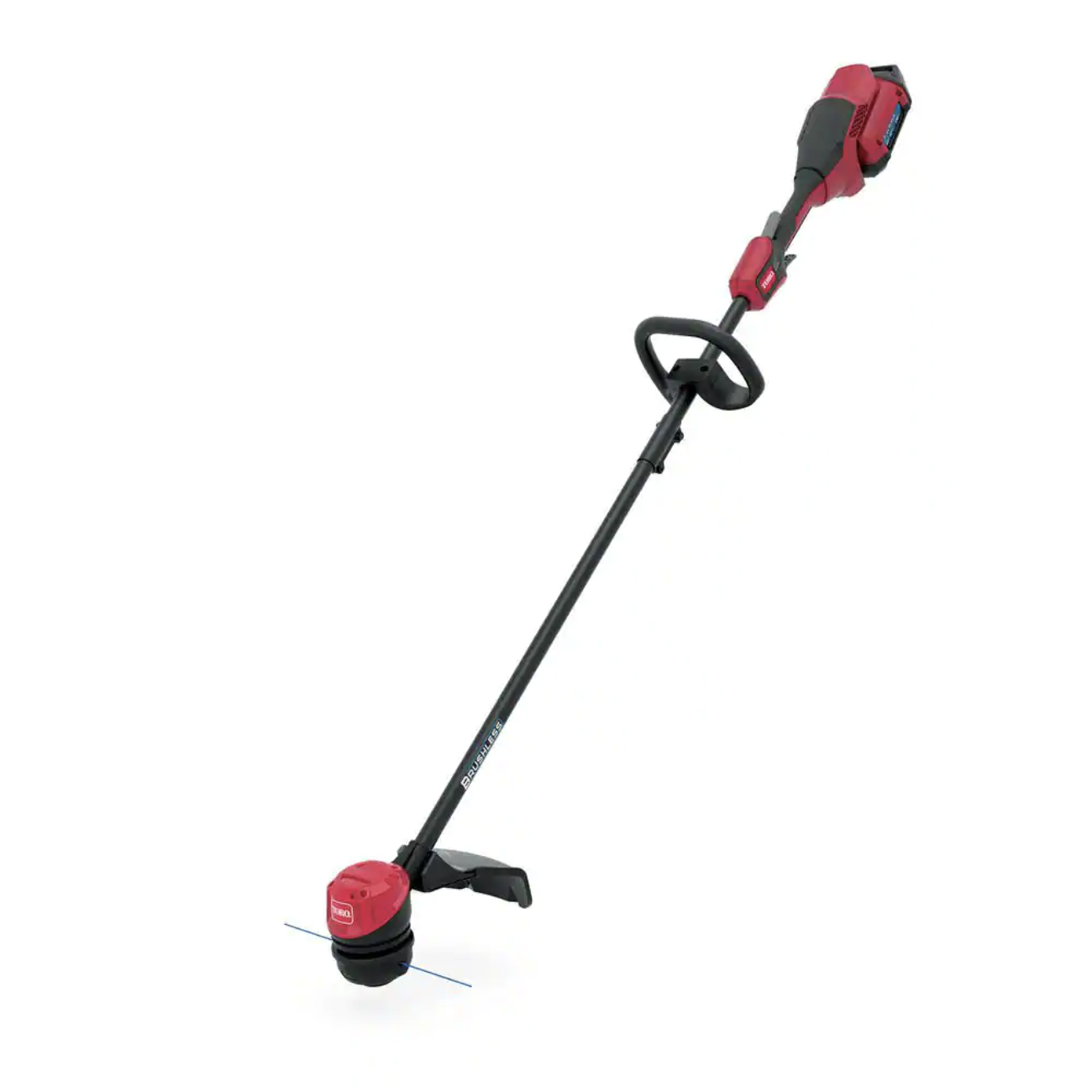 Toro 60V Max Lithium-Ion Brushless Cordless 15 in. / 13 in. String Trimmer， Tool Only