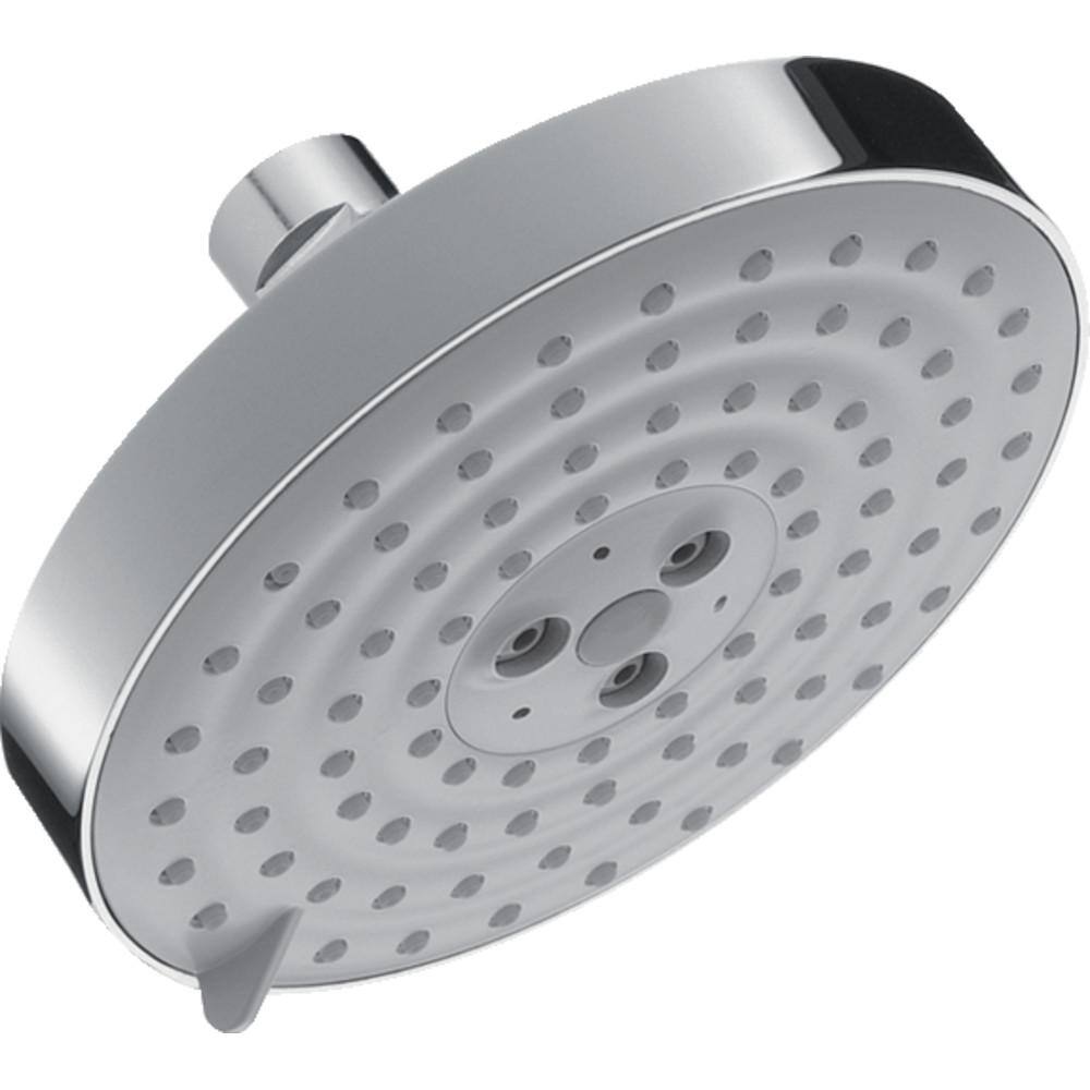 Hansgrohe Raindance S 3 -Spray Patterns 5 in. Wall Mount Fixed Shower Head in Chrome 04725000