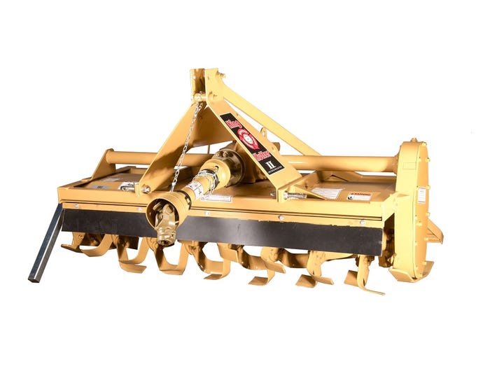 King Kutter 5 Reverse Tine Tiller， Yellow - RTG-60-YK