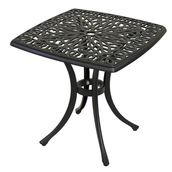 Havenside Home Saybrook Cast Aluminum End Table