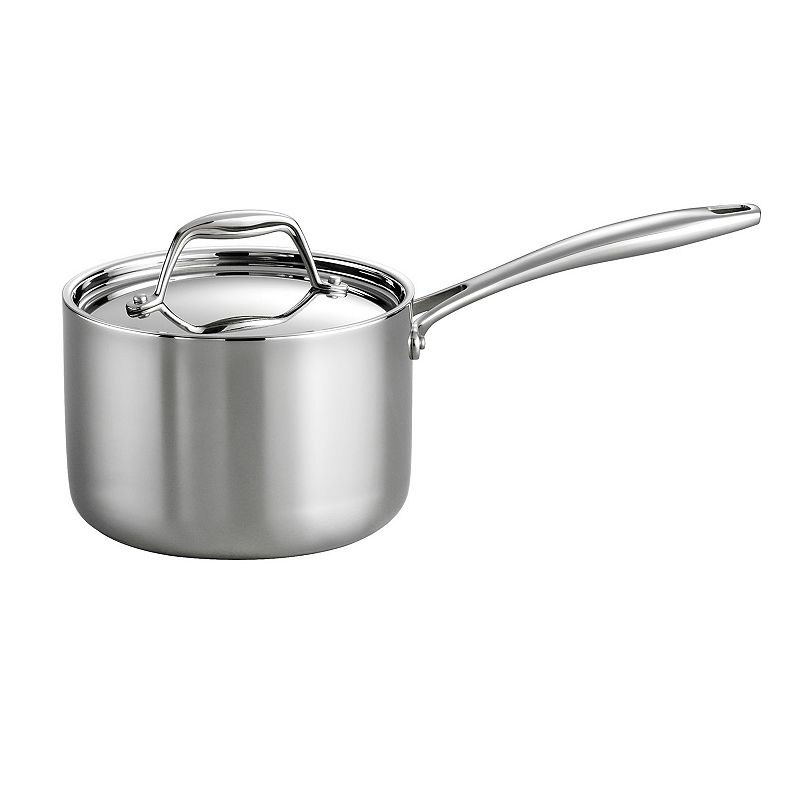 Tramontina Gourmet Tri-Ply Clad Stainless Steel 2-qt. Saucepan