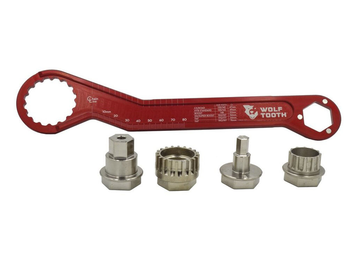 Wolf Tooth Components Pack Wrench and Inserts Kit - Red