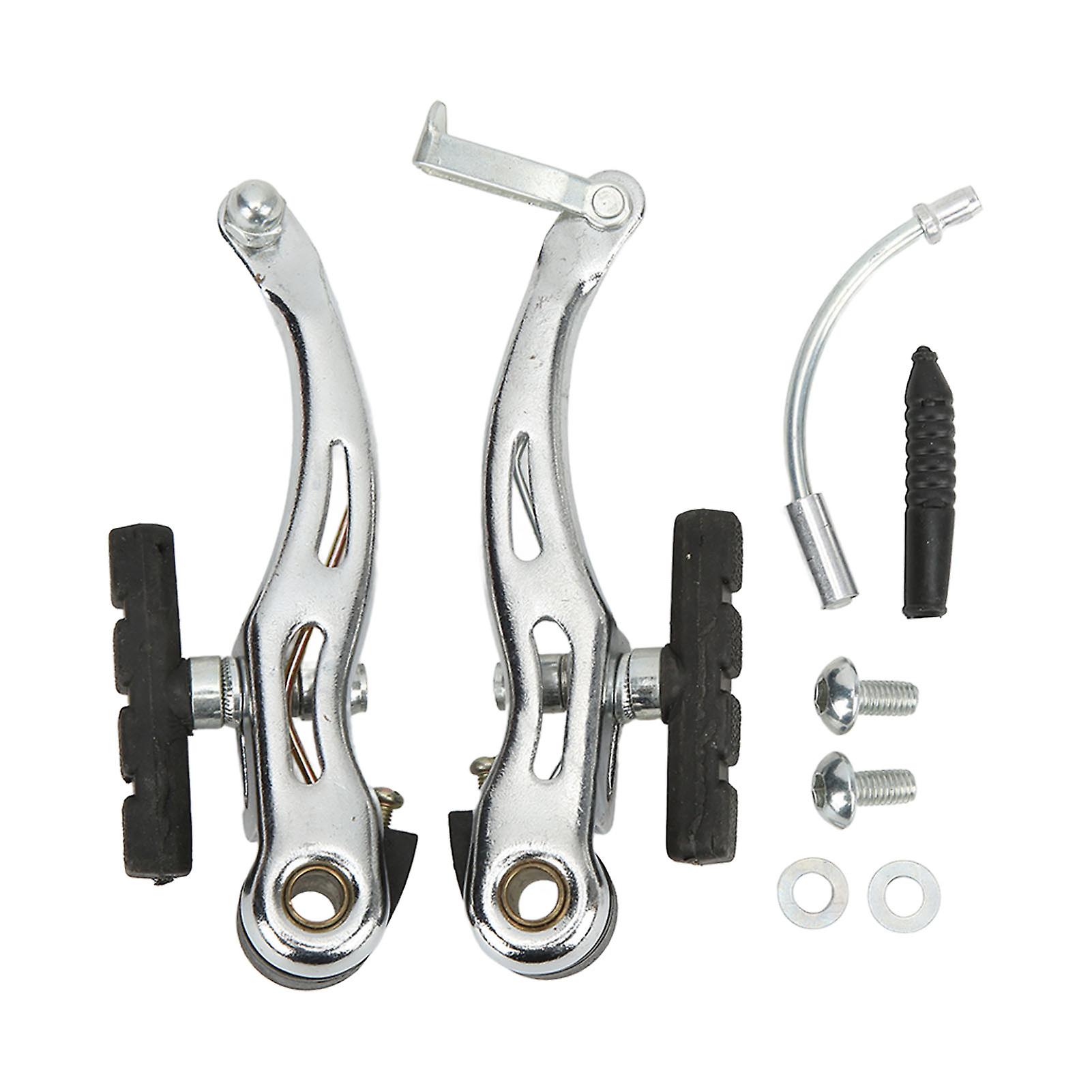 1pair Bike Brake Set Universal Manual Brake Alloy Steel For Mountain Bike Folding Bicycle