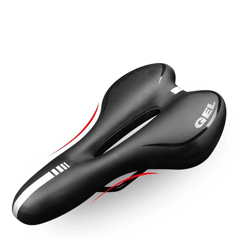 Mountain Bike Saddle/Comfortable Road Cycling Saddle/Breathable Silicone seat for bike