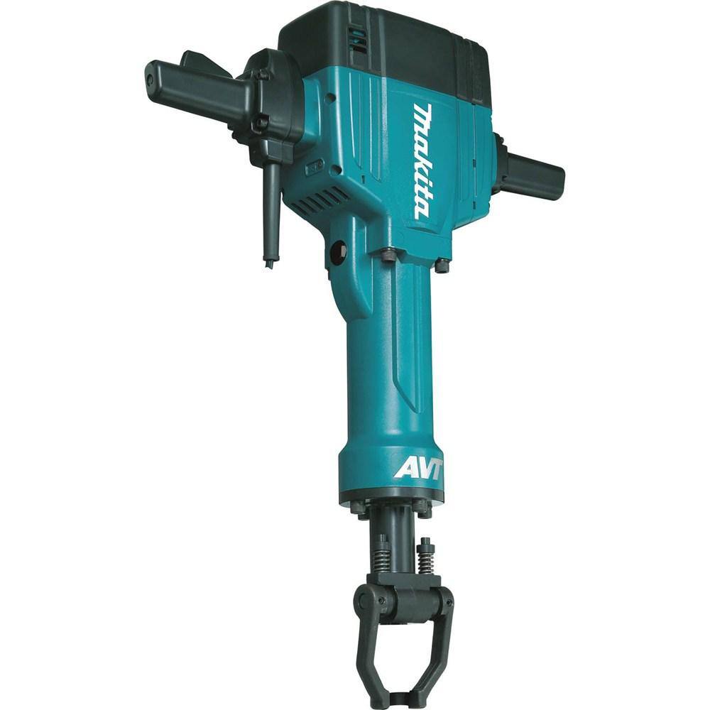 Makita 15 Amp 1-18 in. Hex Corded 70 lb. AVT Breaker Hammer with Anti-Vibration Technology Cart and (4) Bits HM1810X3