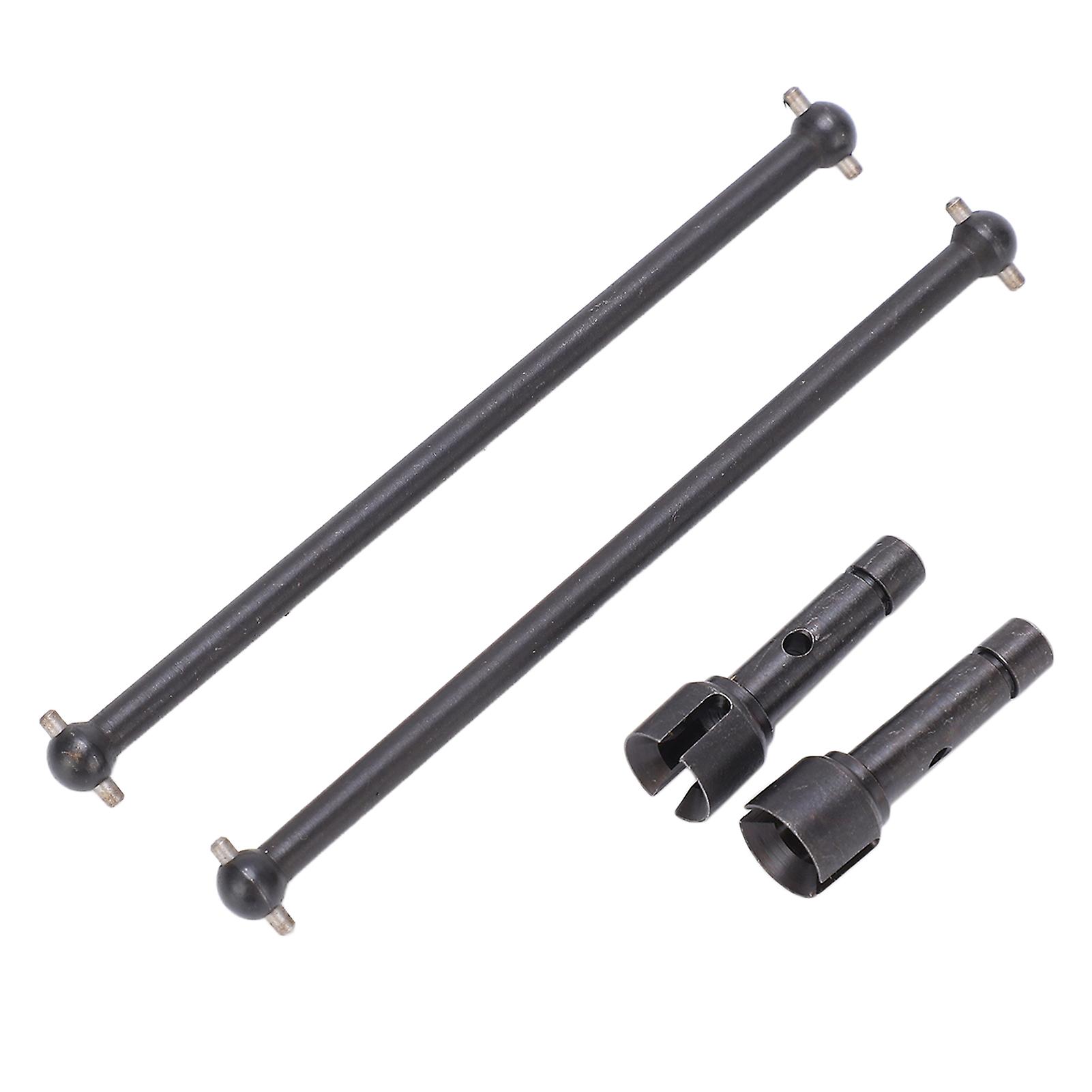 1pack Cvd Drive Shaft Universal Metal Rear Drive Shaft Set For Yk 4012 4013 Remote Control Vehicle