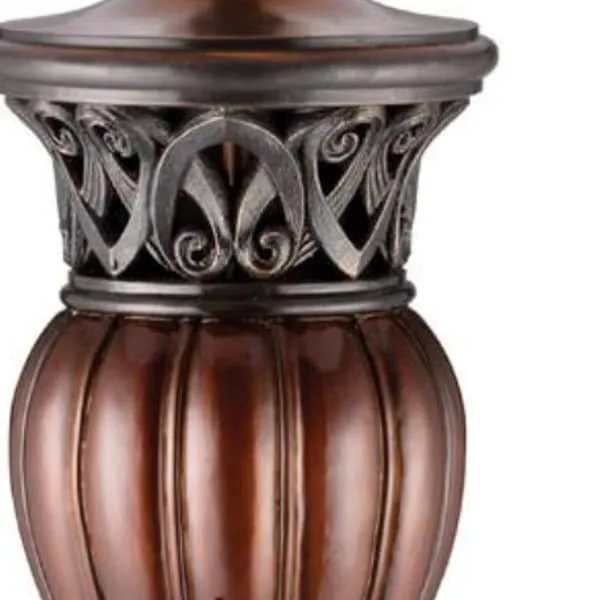 Traditional Roman Style Table Lamp with Bronze Finish - Extra Large