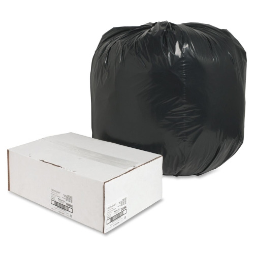 Nature Saver Black Lowdensity Recycled Can Liners  NAT00996