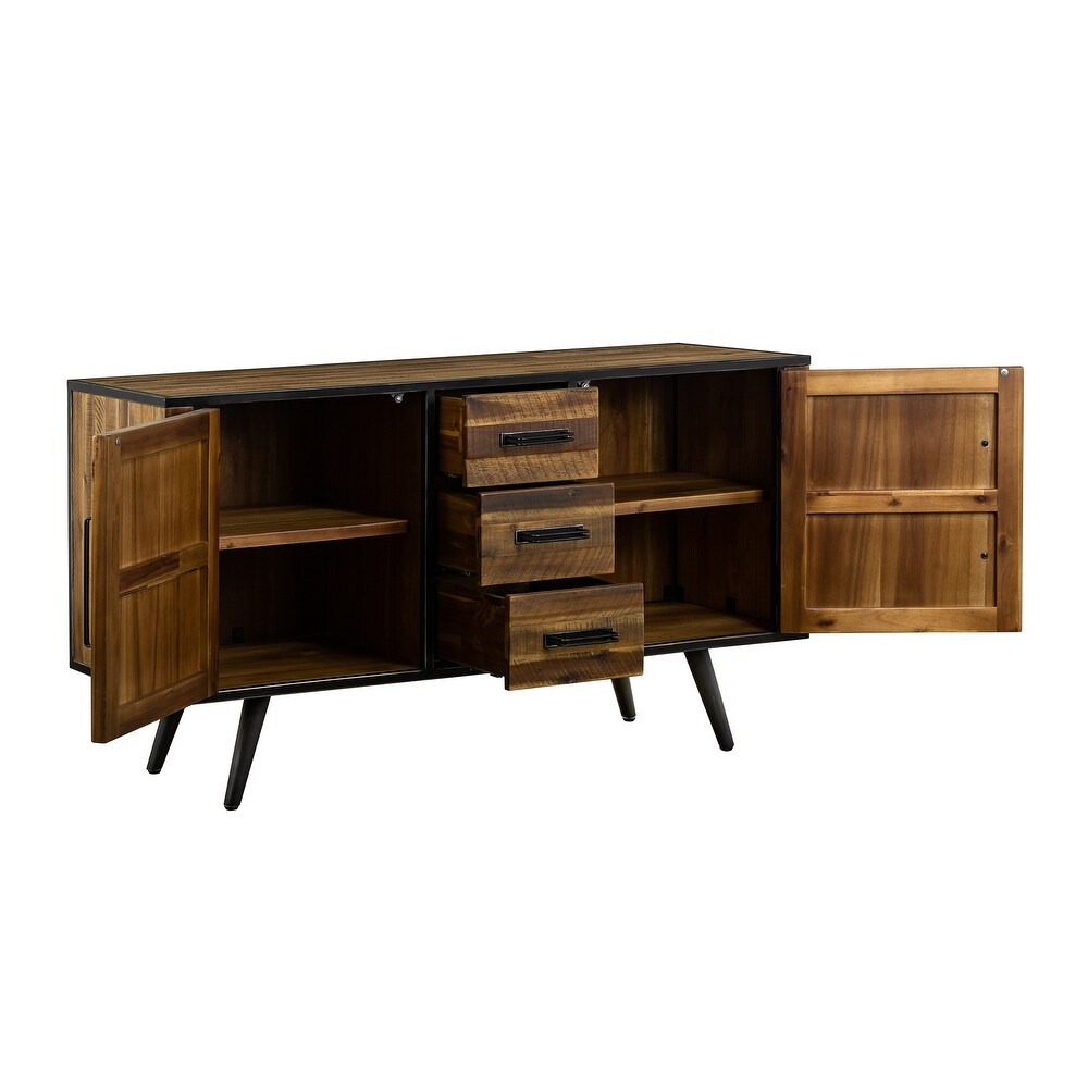 Cusco Acacia Wood Sideboard Buffet Console Cabinet