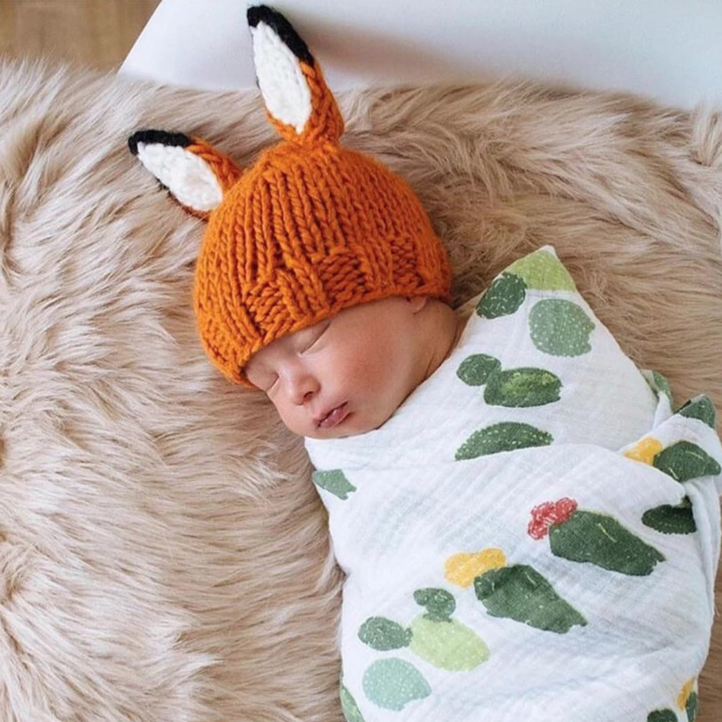 Rusty Fox Knit Hat by The Blueberry Hill