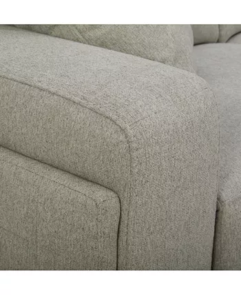 Furniture Adney 88 2 Pc Zero Gravity Fabric Sofa with 2 Power Recliners