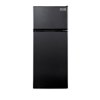 Summit Appliance 10.3 cu. ft. Frost Free Top Freezer Refrigerator In Black ENERGY STAR FF1119BK