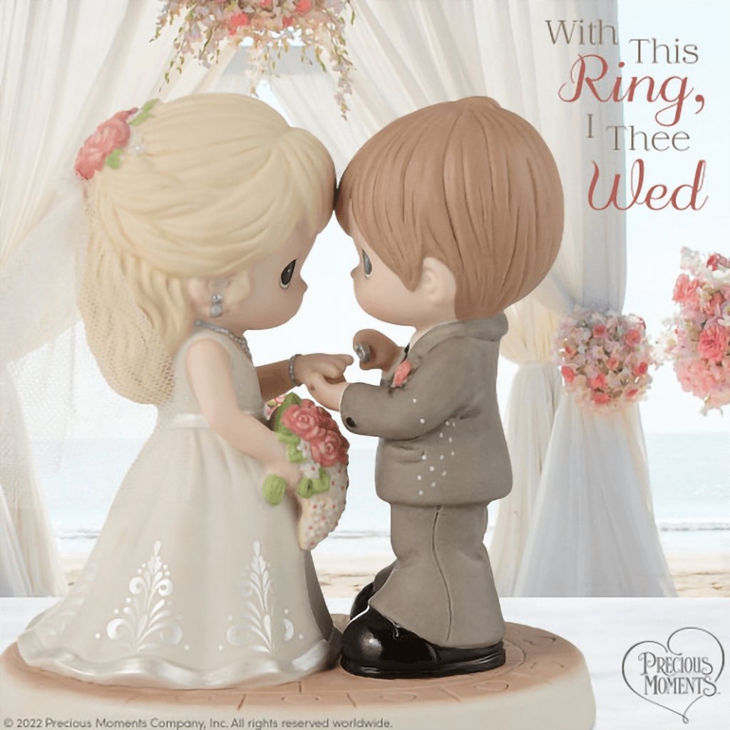 Precious Moments  With This Ring, I Thee Wed Figurine