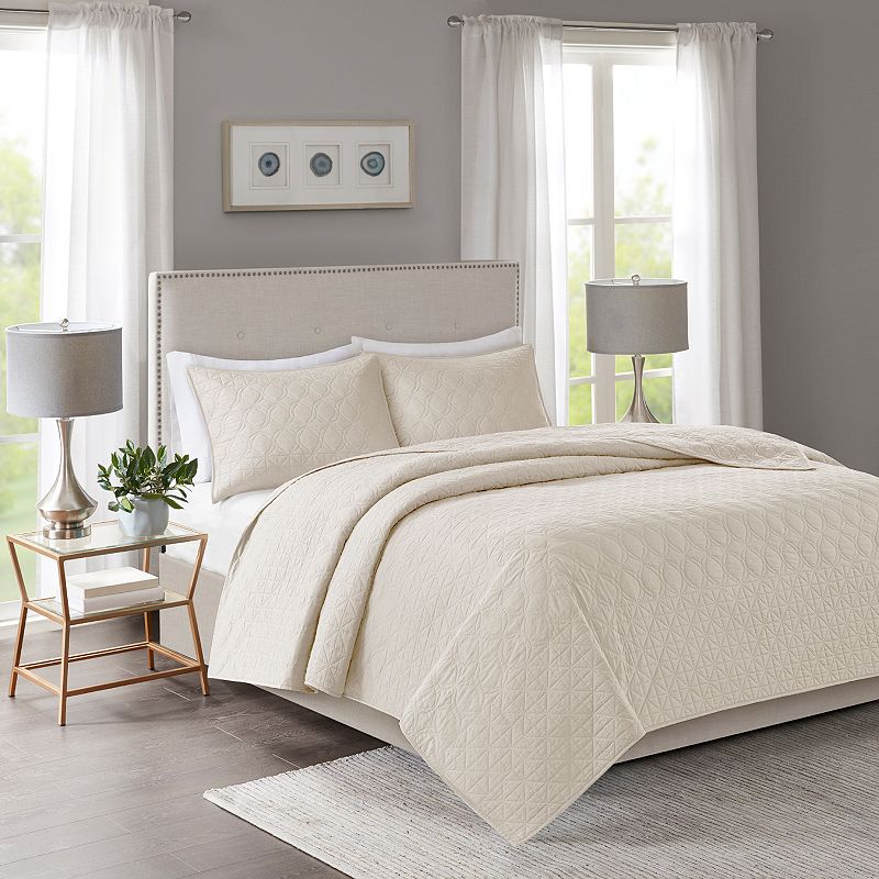 Madison Park Remy 3-Piece Quilt Set with Shams