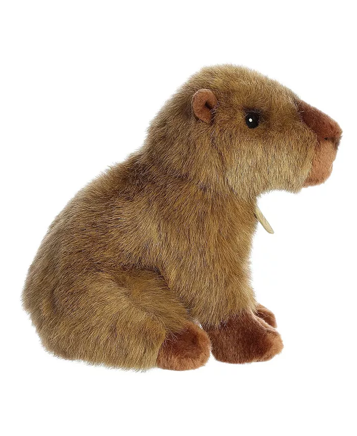 Aurora Small Capybara Miyoni Adorable Plush Toy Brown 9