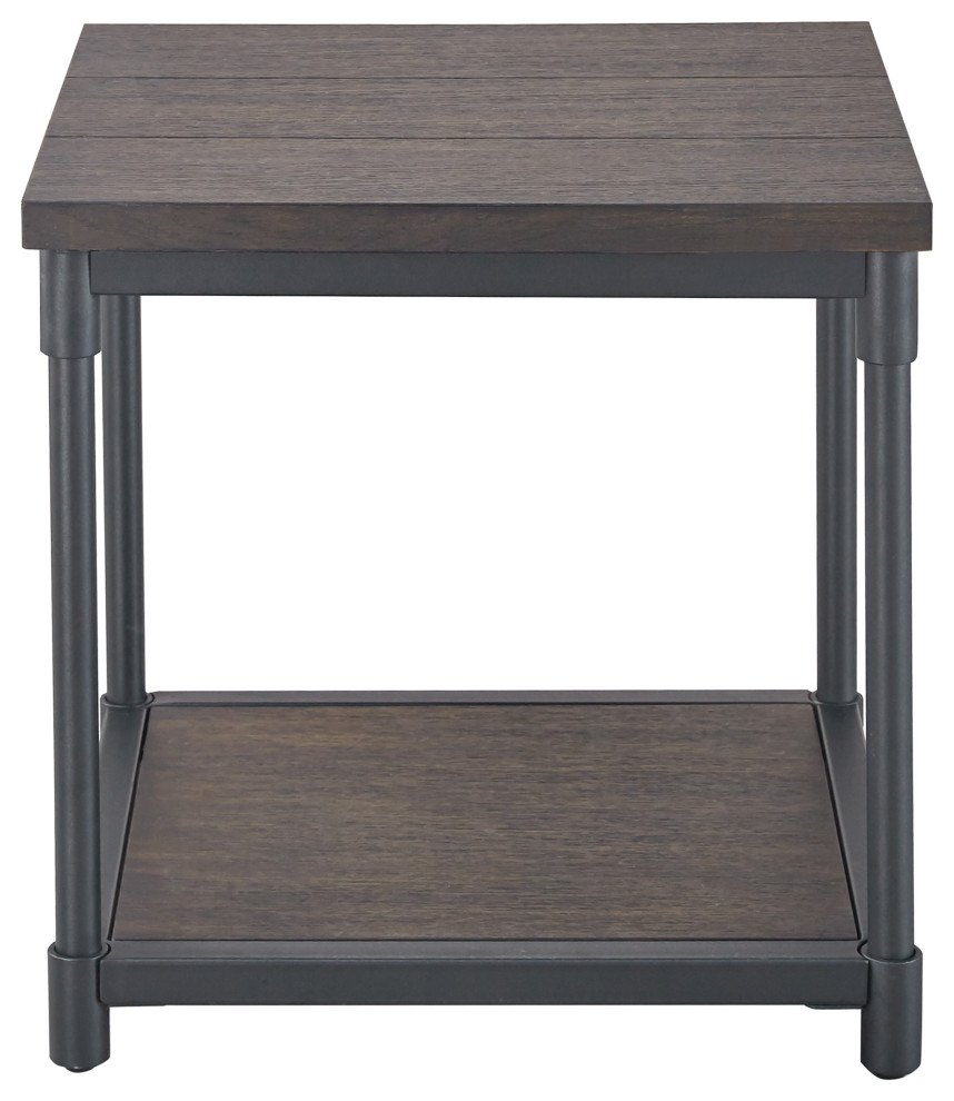 Prescott End Table   Industrial   Side Tables And End Tables   by Steve Silver  Houzz