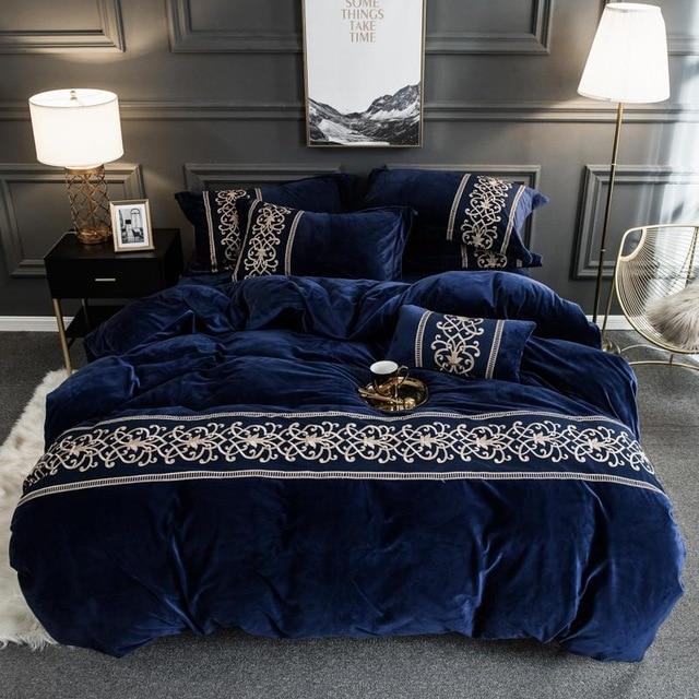 Tawney - Velvet Duvet Cover Set