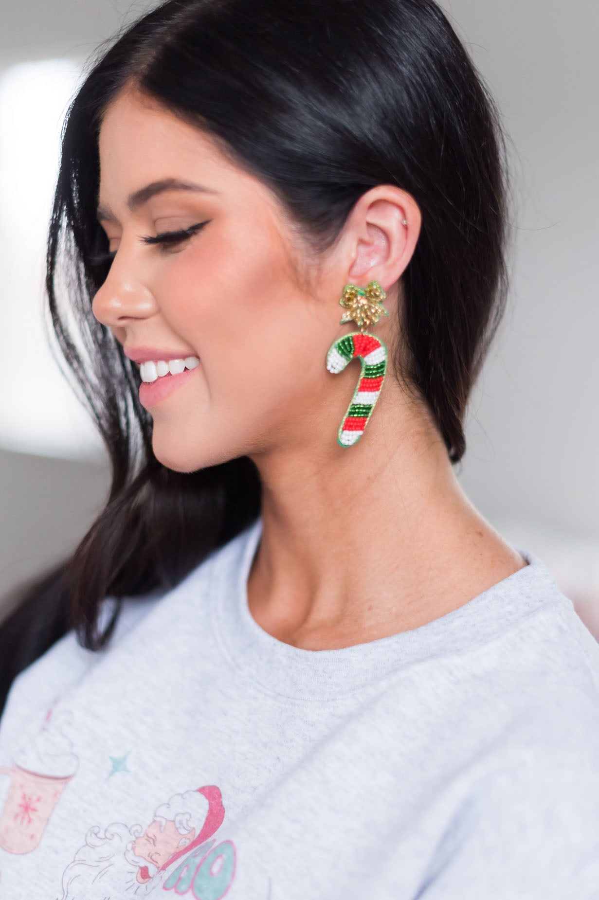 Candy Cane Earrings