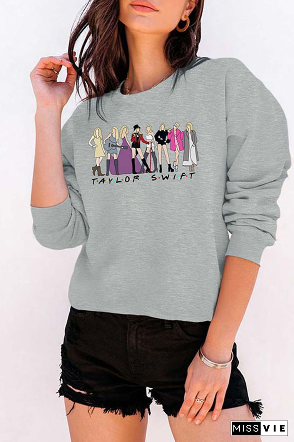 Taylor Eras Classic Crew Sweatshirt Wholesale